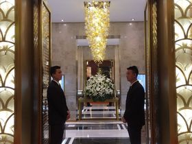 駿保安團隊於宴會場地提供保安服務